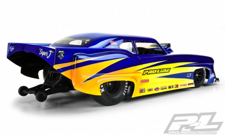 Super J Pro-Mod Clear Body for Slash 2wd Drag Car