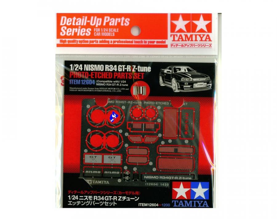 Tamiya 1/24 Nismo R34 GT-R Z-tune PE Parts set pienoismalli