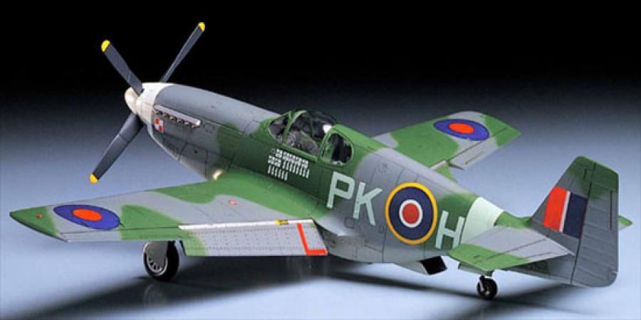 Tamiya 1/48  N.A. RAF Mustang III pienoismalli