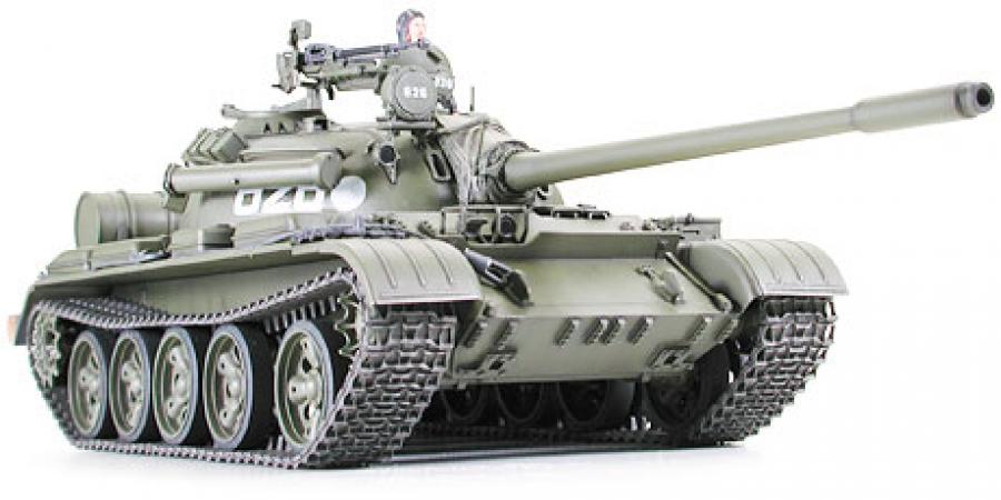 Tamiya 1/35 Russian Medium Tank T-55A pienoismalli