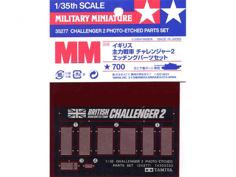 Tamiya 1/35 Challenger 2 Photo-Etched Parts Set lisätarvike