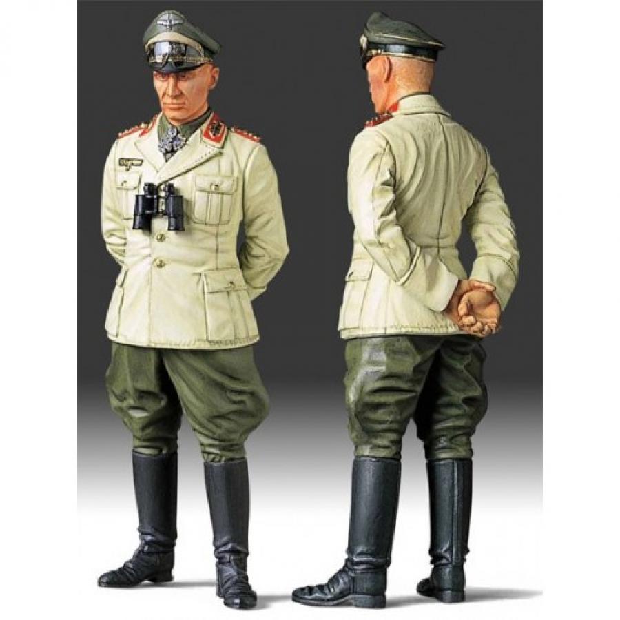 Tamiya 1/16 Feldmarschall Rommel Africa Corps figuuri