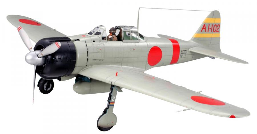 Tamiya 1/32 A6M2b Zero model 21 (Zeke) pienoismalli