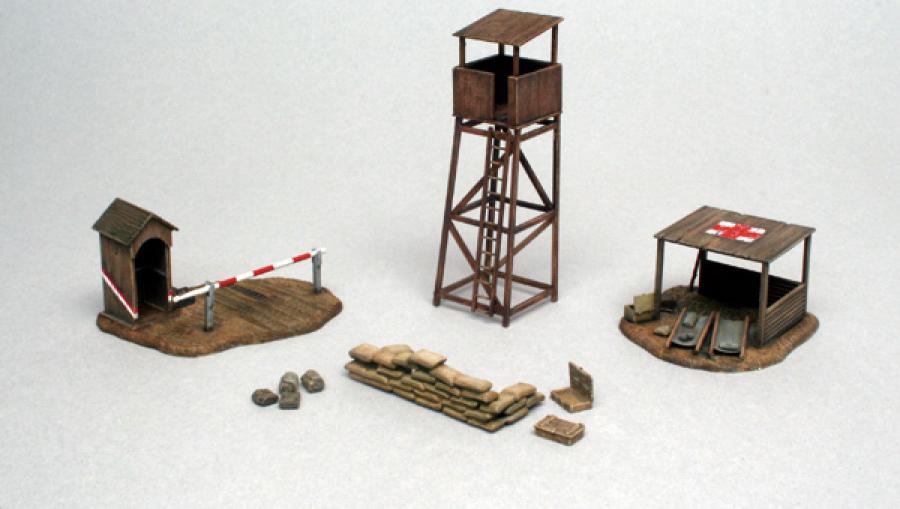 Italeri 1/72 Battlefield Buildings (WWII)