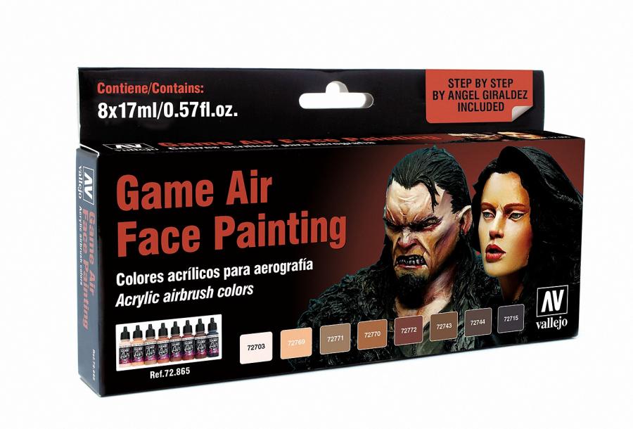 Game Air Face Painting Set