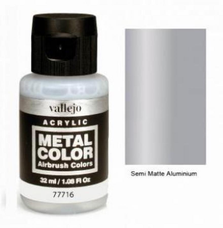 Metal Color Semi Matte Aluminium, 32ml