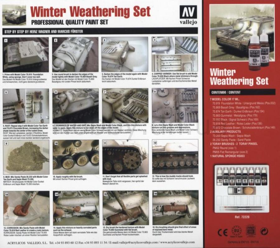 Winter weathering set