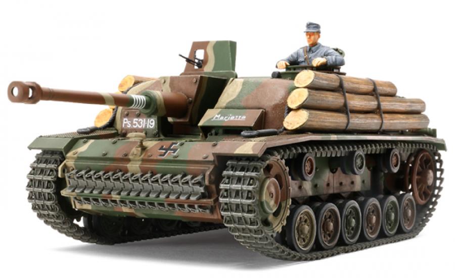 Tamiya 1/35 Stug III G Finnish Army pienoismalli