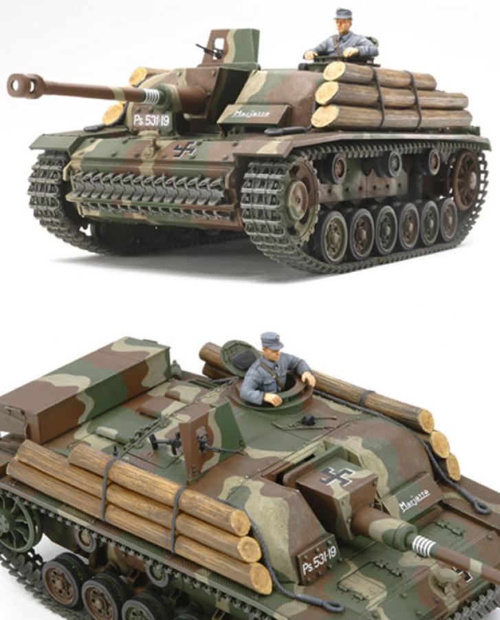 Tamiya 1/35 Stug III G Finnish Army pienoismalli