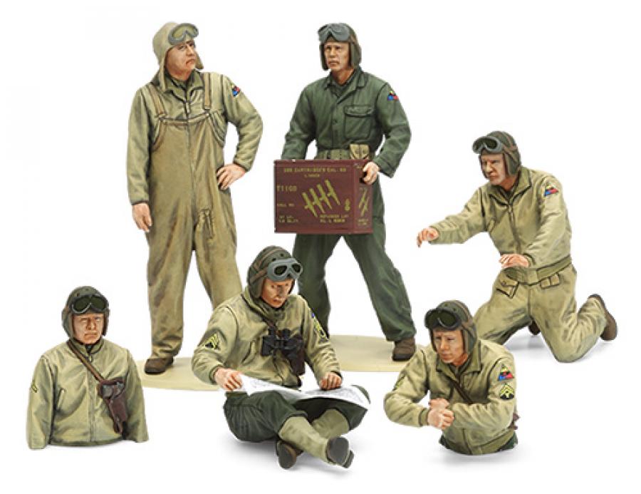 Tamiya 1/35 US Tank Crew European Theater figuuri