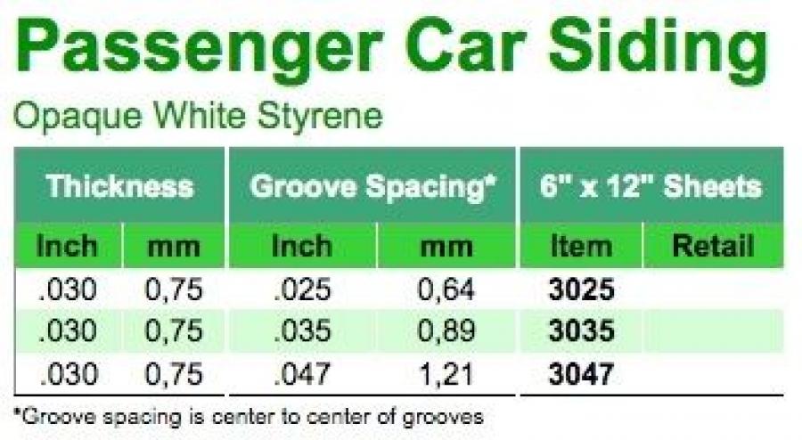 Passenger "S" 0.5x150x300 0.9