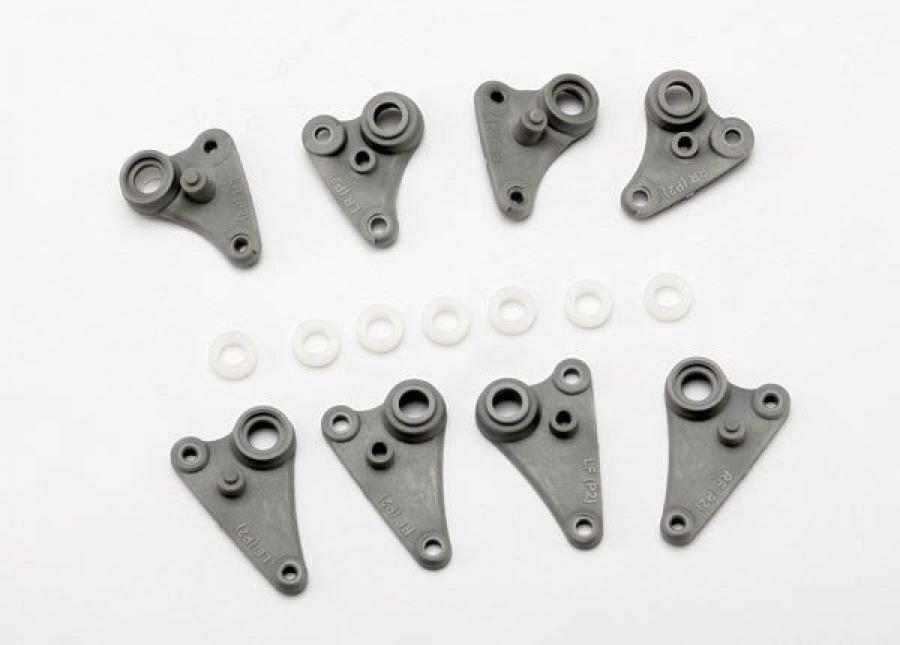 Traxxas Rocker arm set, progressive-2/ plastic bushings (8) TRX7158