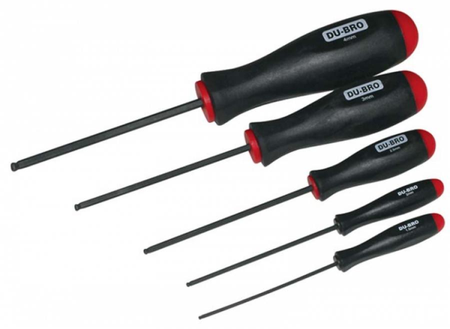 5 Piece Ball Wrench Set (1 pc per pkg)