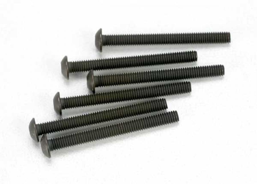 Traxxas Screws M3x30 Button-head Hex Socket (6) TRX2582