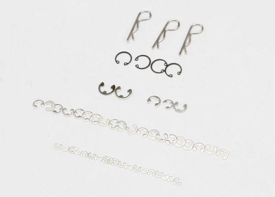 Traxxas E-clips, C-rings and Body Clips Set TRX1633