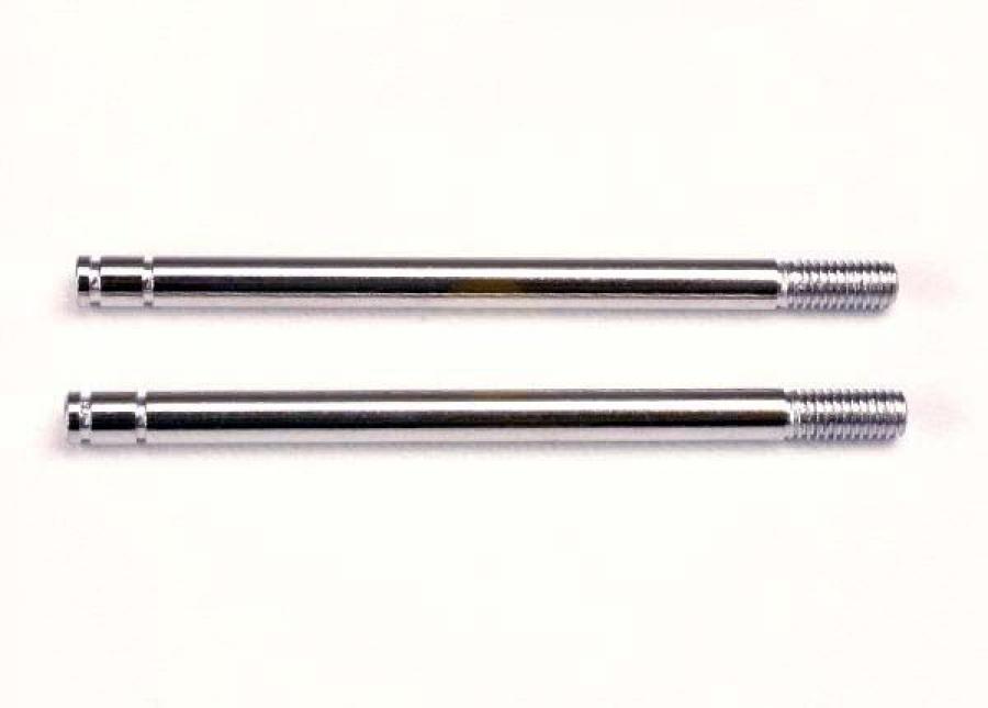 Traxxas Shock Shafts Chrome Finish Long (2) TRX1664