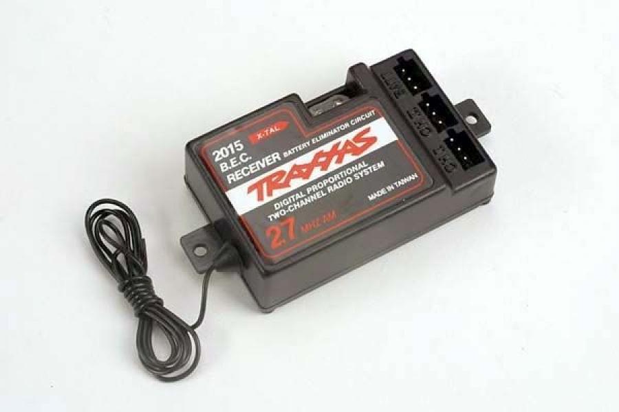 Traxxas Receiver 2015 2-channel with BEC 27Mhz TRX2015