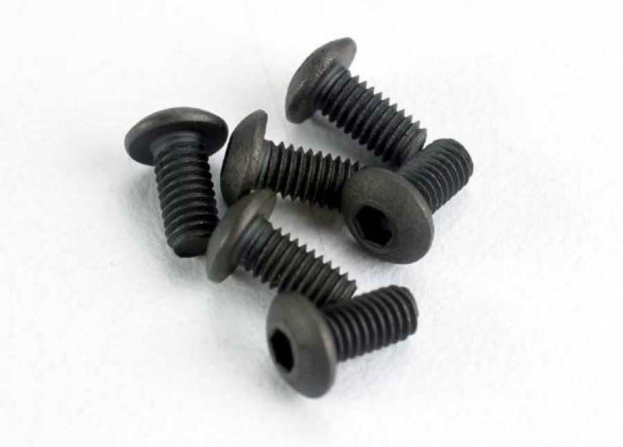 Traxxas Screws M3x6 Button-head Hex Socket (6) TRX2575