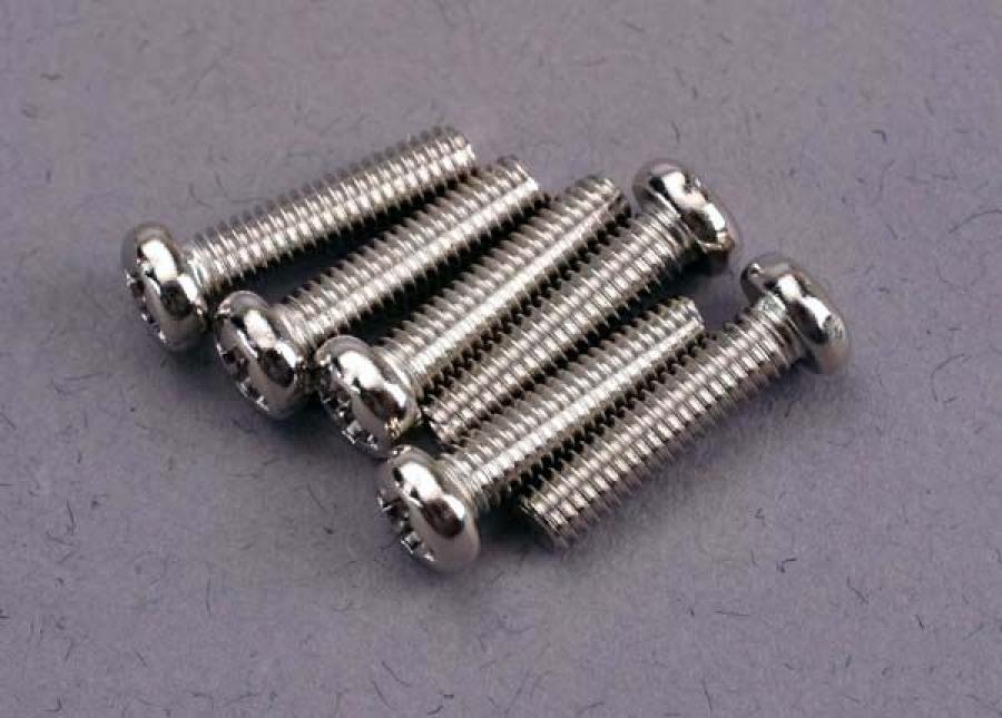 Traxxas Screws M3x12mm Roundhead (6) TRX2561