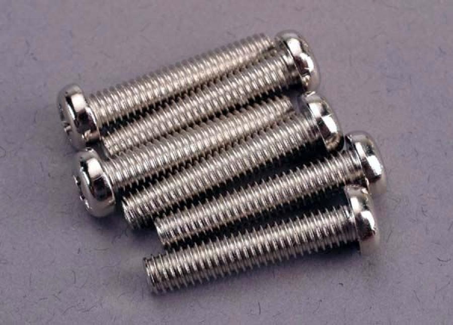 Traxxas Screws M4x20mm Roundhead (6) TRX2570