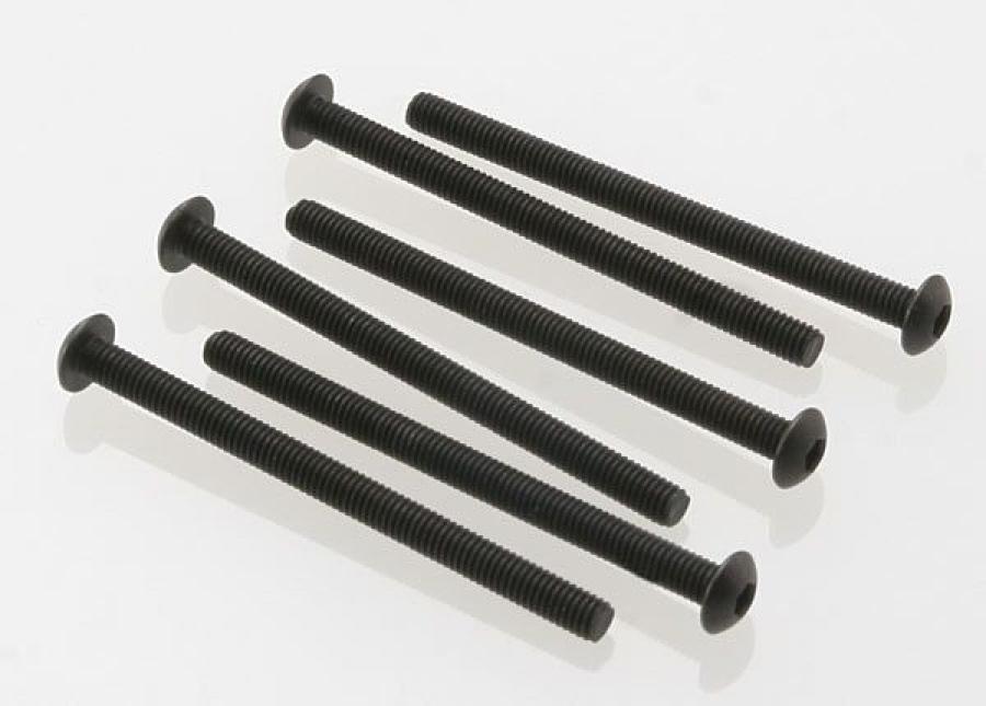 Traxxas Screws M3x23 Button-head Hex Socket (6) TRX2592