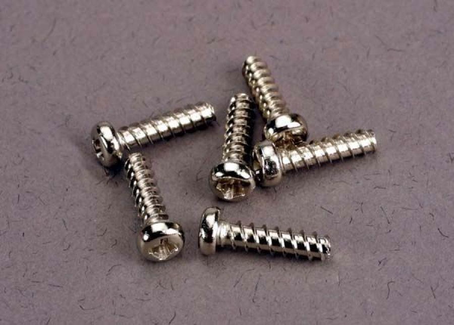 Traxxas Screws 2,6x10mm Self-tapping (6) TRX2673