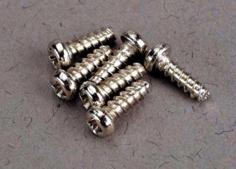 Traxxas Screws 2x6mm Self-tapping (6) TRX2674