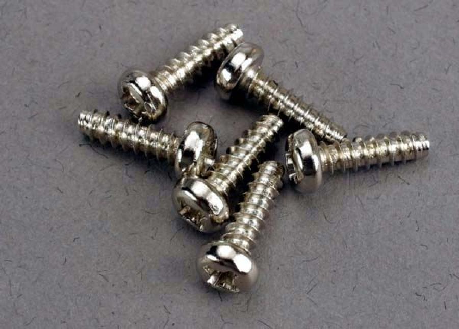 Traxxas Screws 3x10mm Self-tapping (6) TRX2675