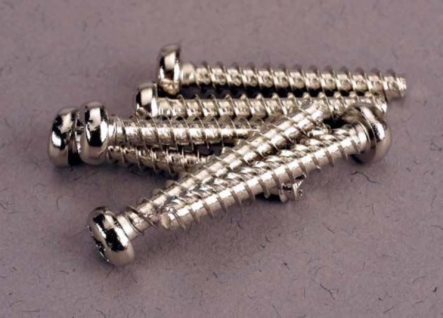 Traxxas Screws, 3x20mm roundhead self-tapping (6) TRX2678