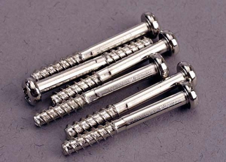 Traxxas Screws, 3x24mm roundhead self-tapping (with shoulder) (6) TRX2679