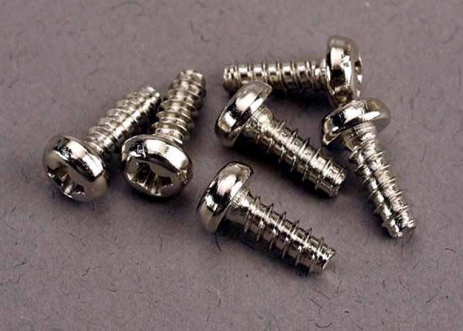 Traxxas Screws 3x8mm Self-tapping (6) TRX2682