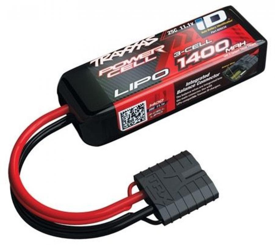 Traxxas Li-Po Battery 3S 11,1V 1400mAh 25C iD-connector TRX2823X