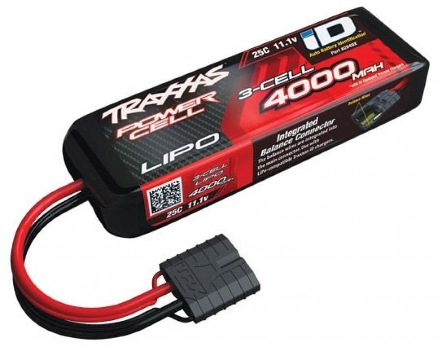 Traxxas Li-Po Battery 3S 11,1V 4000mAh 25C iD-connector TRX2849X