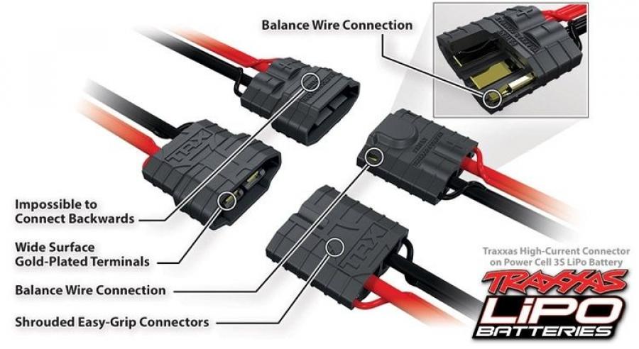 Traxxas Li-Po Battery 3S 11,1V 4000mAh 25C iD-connector TRX2849X