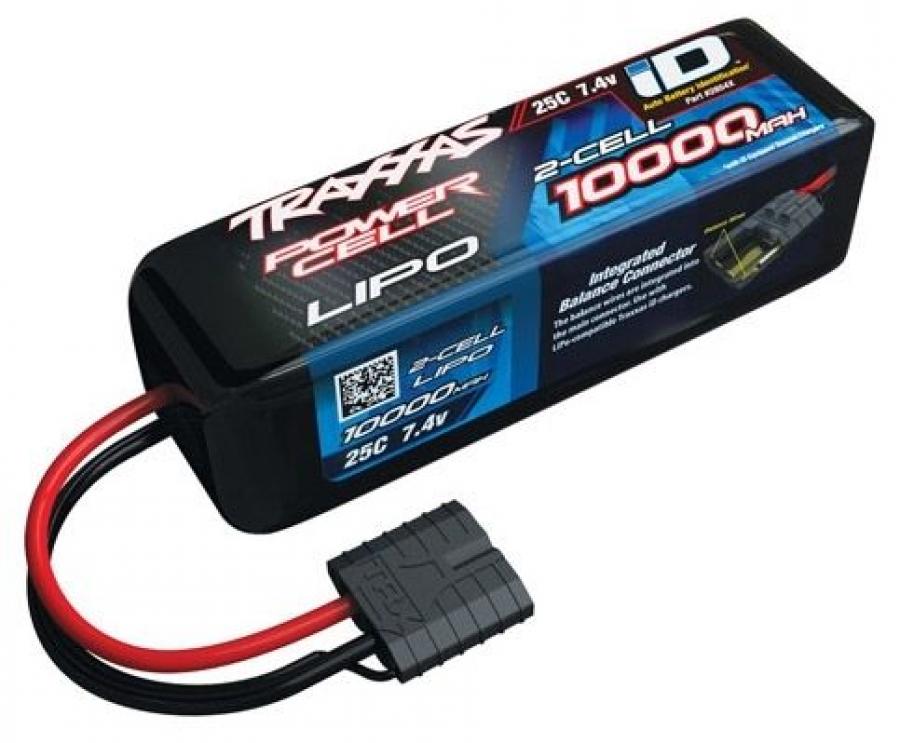 Traxxas Li-Po Battery 2S 7.4V 10000mAh 25C iD-connector TRX2854X