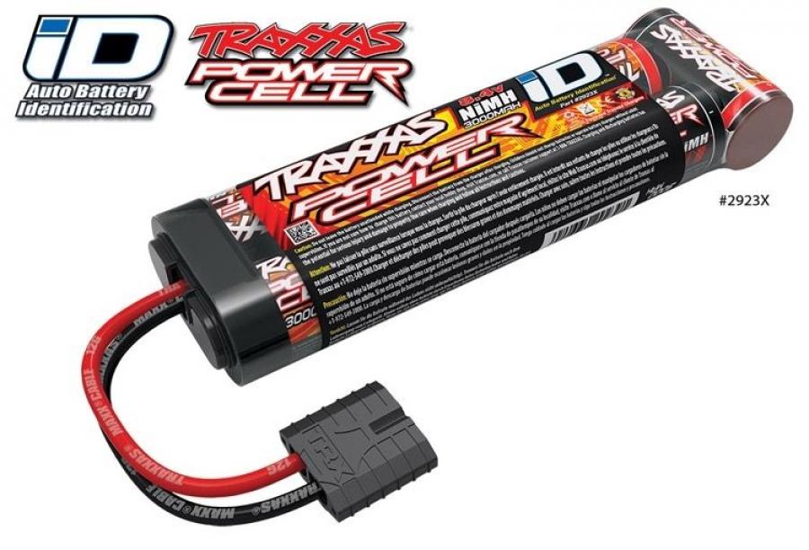 Traxxas NiMH Batteri 8,4V 3000mAh iD-connector TRX2923X