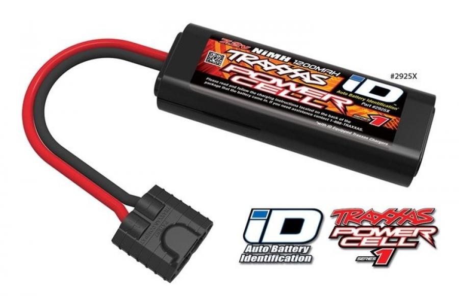 Traxxas NiMH Battery 7,2V 1200mAh (2/3A) iD-connector TRX2925X