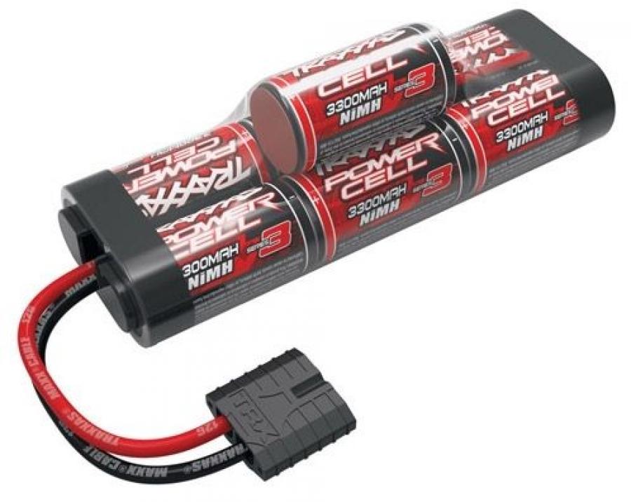 Traxxas NiMH Battery 8,4V 3300mAh Series 3 Hump iD-connector TRX2941X