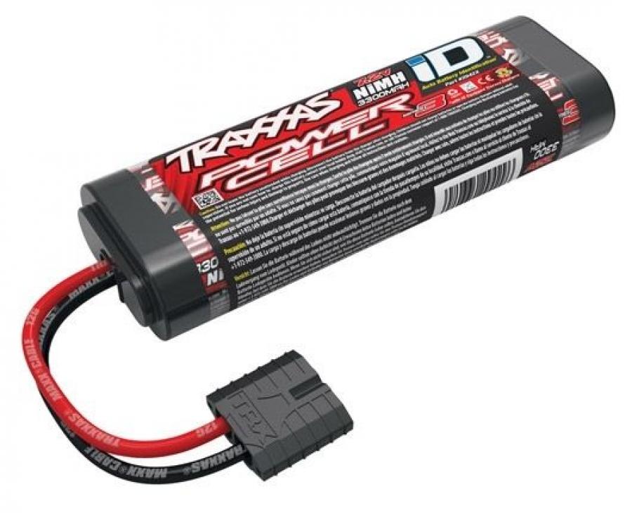 Traxxas NiMH Battery 7,2V 3300mAh Series 3 iD-connector * Disc TRX2942X