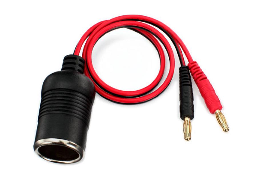 Traxxas 12v Adapter female to Banana plugs TRX2980