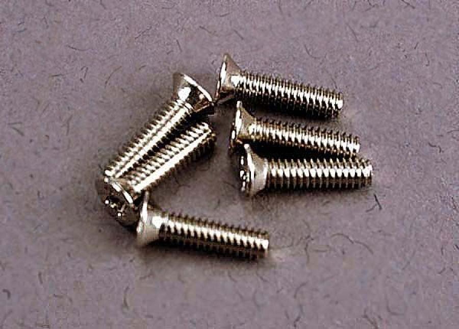 Traxxas Screws M2x8mm Countersunk (6) TRX3161