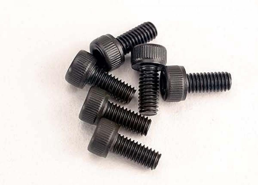 Traxxas Screws M2.5x6mm Cap-head Hex Socket (6) TRX3215