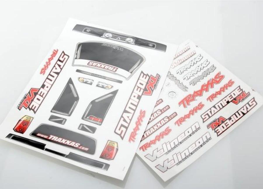 Traxxas Decal Sheets Stampede VXL TRX3613R