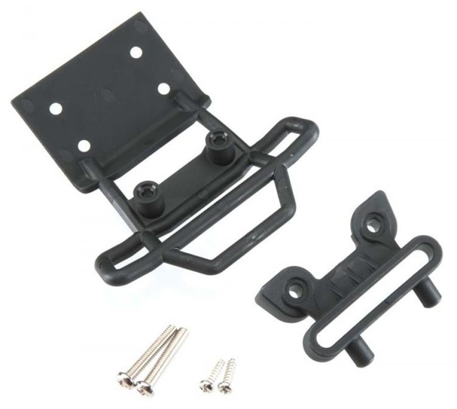 Traxxas Bumper, front / bumper mount, front / 4x23mm RM (2)/ 3x10mm TRX3621