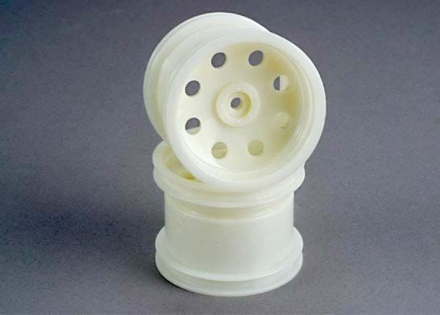 Traxxas Wheels White 2.2" Truck Rear (2) TRX3674