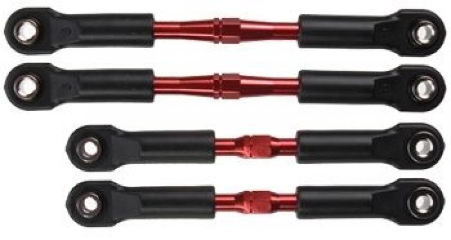 Traxxas Turnbuckle Camber Link Set Aluminium Red TRX3741X
