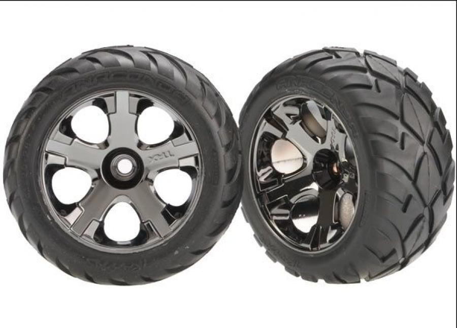 Traxxas Tires & Wheels Anaconda/All-Star 2.8" (Nitro Front) (2) TRX3777A