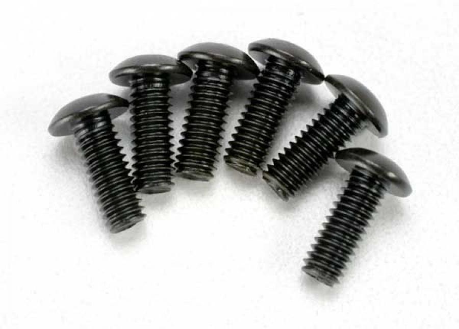 Traxxas Screws M4x12mm Button-head Hex Socket (6) TRX3937
