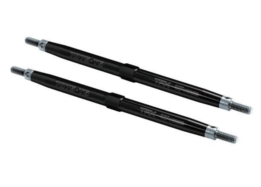 Traxxas Turnbuckle Toe Links Rear 124mm Aluminium Black (2) TRX5143A