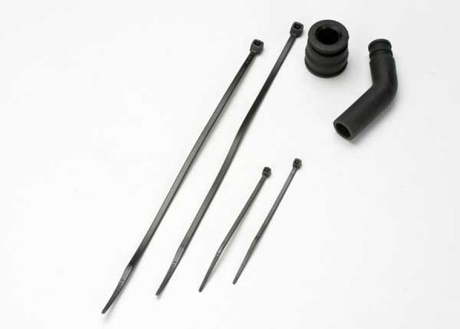 Traxxas Pipe Coupler Set Black TRX5245X